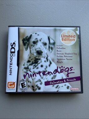 Nintendo Nintendogs Dalmatian & Friends (White, Black, Purple)